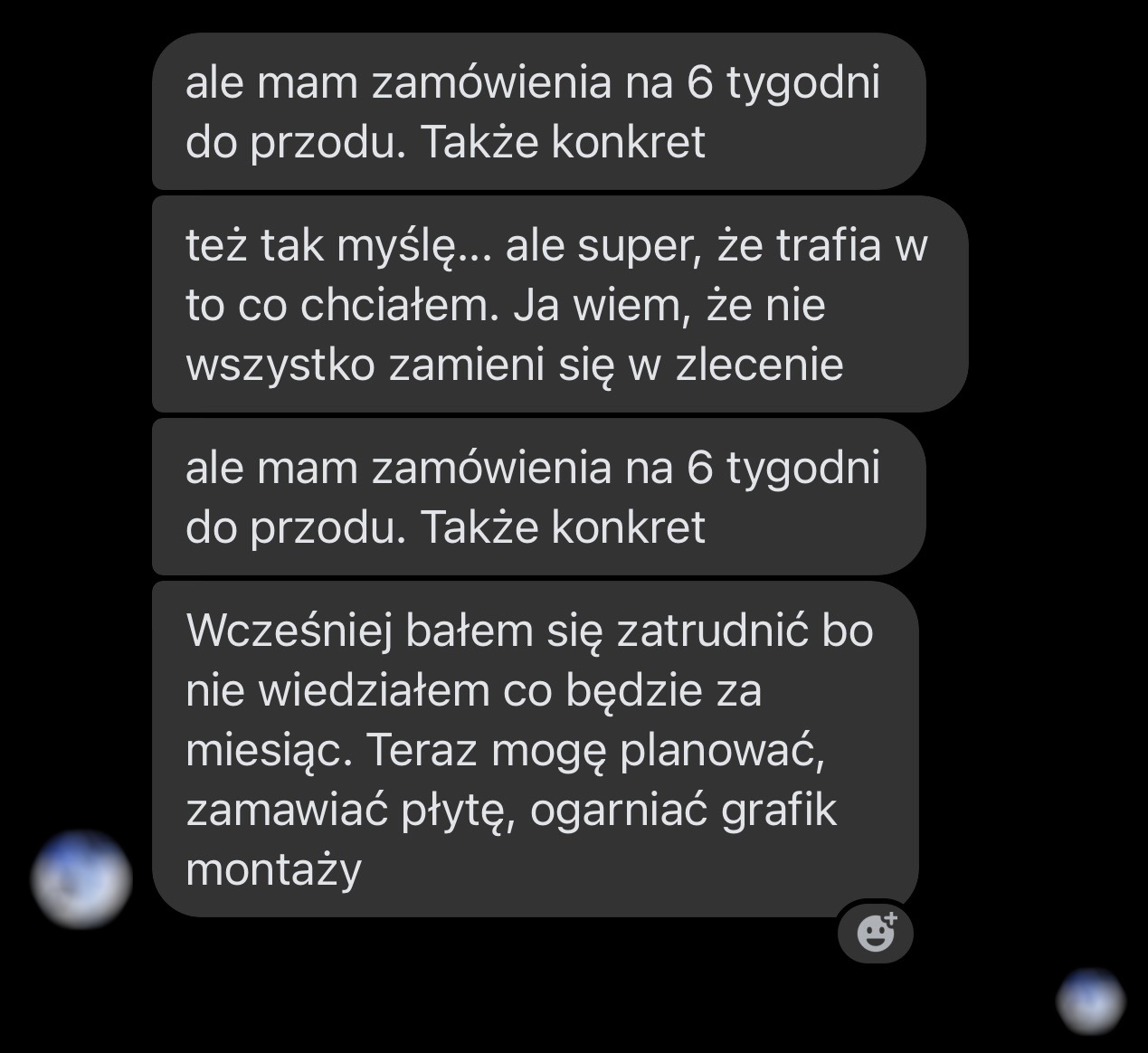 Opinia klienta