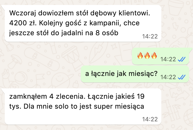 Opinia klienta